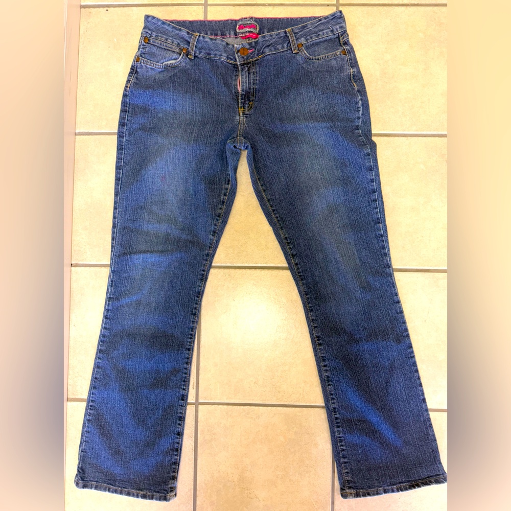 Wrangler Premium Patch women’s 15/16 low rise Denim Jeans